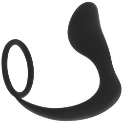 Ohmama anál dildó, péniszgyűrűvel