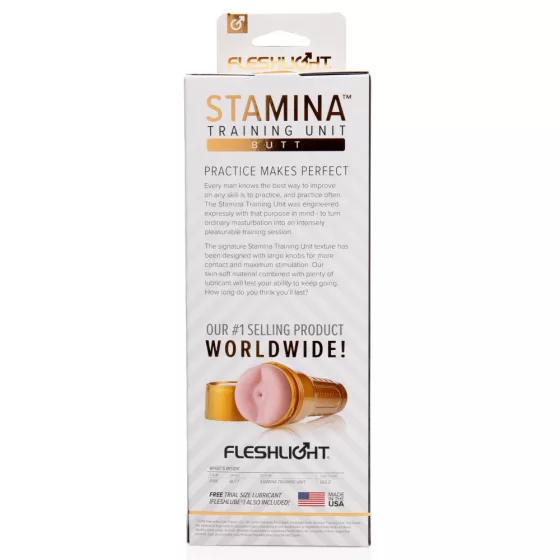Fleshlight Butt Stamina Training Unit popsi (rücskös betéttel)