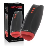   JamyJob – Novax vibrációs maszturbátor, szorító funkcióval