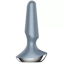 Satisfyer Plug-ilicious 2. anál vibrátor (ezüst) (APP-os)