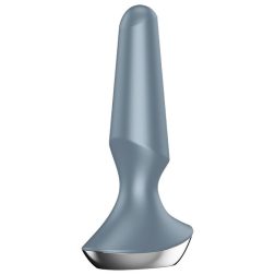   Satisfyer Plug-ilicious 2. anál vibrátor (ezüst) (APP-os).