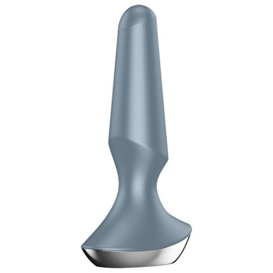 Satisfyer Plug-ilicious 2. anál vibrátor (ezüst) (APP-os).