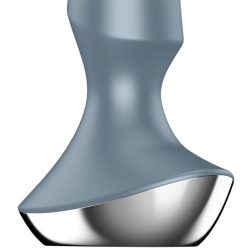   Satisfyer Plug-ilicious 2. anál vibrátor (ezüst) (APP-os).