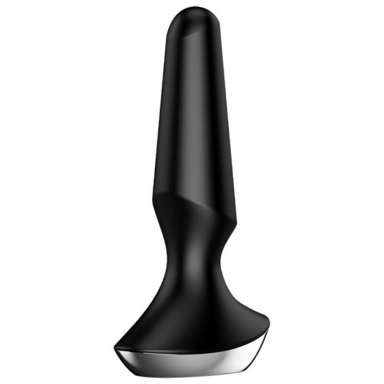 Satisfyer Plug-ilicious 2. anál vibrátor (fekete) (APP-os)