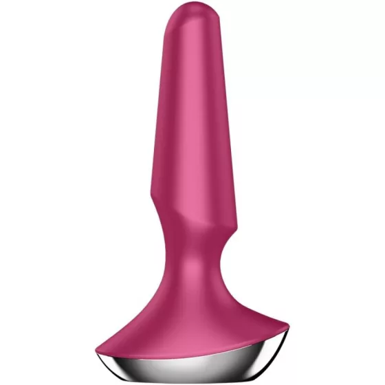 Satisfyer Plug-ilicious 2. anál vibrátor (bordó) (APP-os)