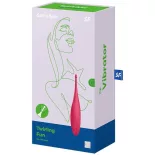Satisfyer Twirling Fun fókusz típusú izgató (piros).