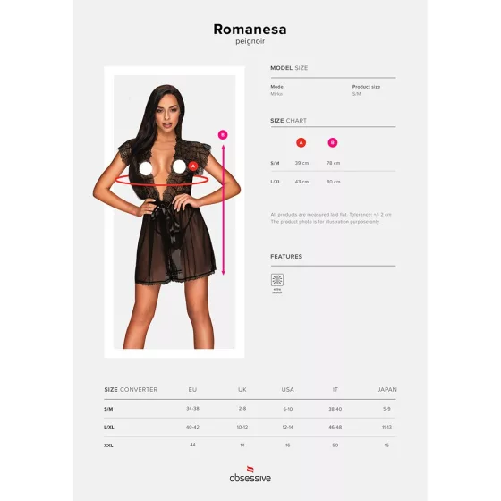 Obsessive Romanesa köntös.