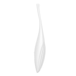   Satisfyer Twirling Joy fókusz típusú csiklóvibrátor (fehér) (APP-os)