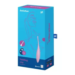   Satisfyer – Twirling Joy fókusz típusú csiklóvibrátor (rózsaszín) (APP-os)