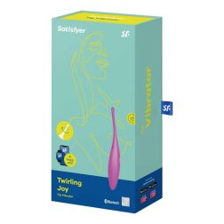   Satisfyer Twirling Joy fókusz típusú csiklóvibrátor (lila) (APP-os)