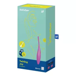   Satisfyer – Twirling Joy fókusz típusú csiklóvibrátor (lila) (APP-os)