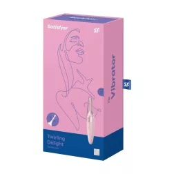   Satisfyer – Twirling Delight fókusz típusú csiklóvibrátor (rózsaszín)