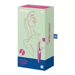   Satisfyer Twirling Delight fókusz típusú csiklóvibrátor (lila)