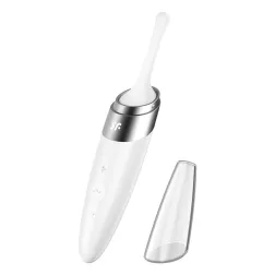   Satisfyer – Twirling Delight fókusz típusú csiklóvibrátor (fehér)