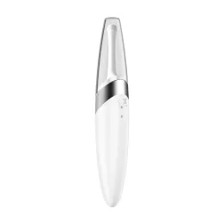   Satisfyer – Twirling Delight fókusz típusú csiklóvibrátor (fehér)