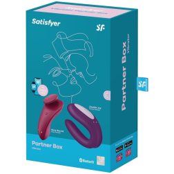   Satisfyer Partner Box 1. alsóba helyezhető vibrátor és párvibrátor szett