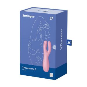 Satisfyer Threesome 3 csiklóvibrátor (rózsaszín)