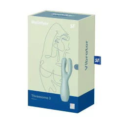 Satisfyer – Threesome 3 csiklóvibrátor (zöld).