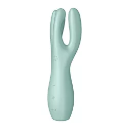 Satisfyer – Threesome 3 csiklóvibrátor (zöld).