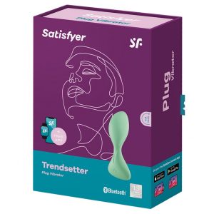 Satisfyer Trendsetter anál vibrátor (zöld) (APP-os).