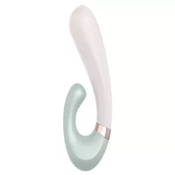   Satisfyer Heat Wave kétmotoros vibrátor, melegítő funkcióval (menta) (APP-os)