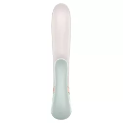   Satisfyer Heat Wave kétmotoros vibrátor, melegítő funkcióval (menta) (APP-os)