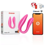 Oninder Lisboa kétmotoros párvibrátor (pink) (APP-os)