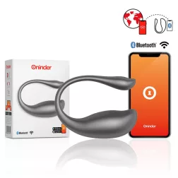 Oninder – Nairobi vibrációs tojás (fekete) (APP-os)