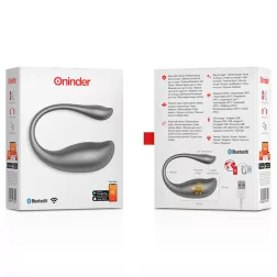 Oninder – Nairobi vibrációs tojás (fekete) (APP-os)