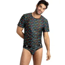 Anais – Benito férfi t-shirt, kerékpáros mintával.