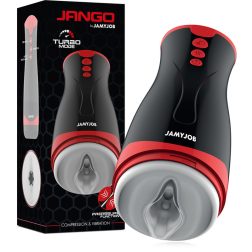 JamyJob Jango vibrációs maszturbátor, szorító hatással