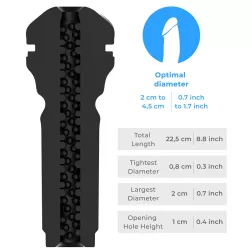 Kiiroo Feel Stroker Sensation maszturbátor (fekete)