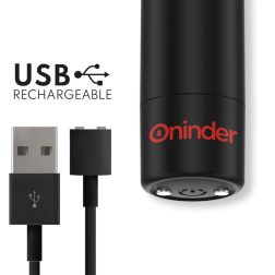 Oninder minivibrátor (fekete) (APP-os)