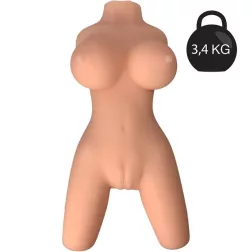   Armony női testrészlet maszturbátor, hajlítható lábakkal (41 cm/Model 8)