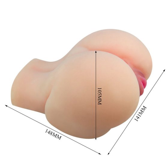 Crazy Bull vagina és ánusz mini maszturbátor vibrációval