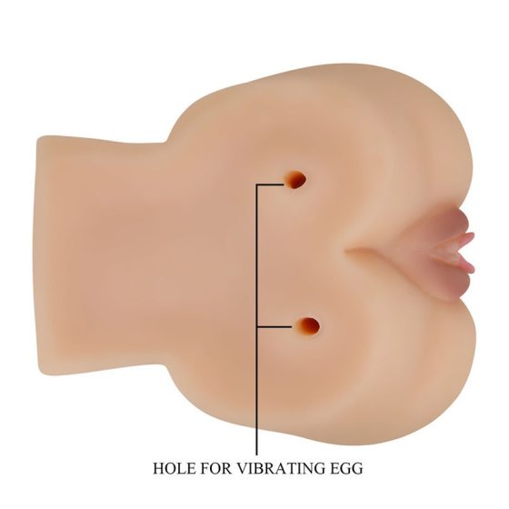 Crazy Bull vagina és ánusz mini maszturbátor vibrációval