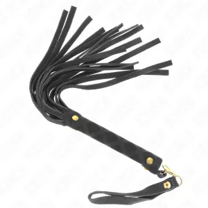 Kink – rövid velúr korbács (28 cm)