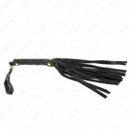 Kink – rövid velúr korbács (28 cm)