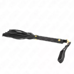 Kink – rövid velúr korbács (28 cm)