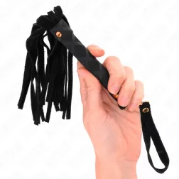 Kink – rövid velúr korbács (28 cm)