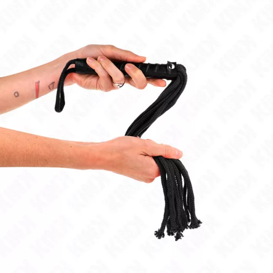 Kink – korbács, puha kötélből (50 cm)