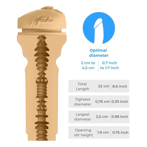 Kiiroo Stars Collection Agatha Vega punci maszturbátor