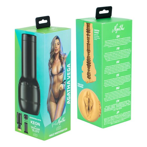 Kiiroo Stars Collection Agatha Vega punci maszturbátor