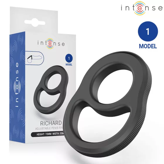 Intense – Model 1 Richard - több pozícióban felhelyezhető pénisz- és heregyűrű