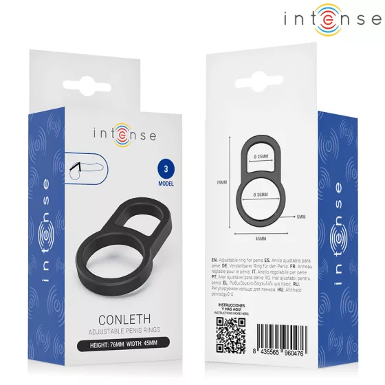 Intense – Model 3 Conleth - többfunkciós pénisz- és heregyűrű