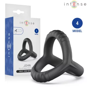 Intense – Model 4 John - többfunkciós pénisz- és heregyűrű
