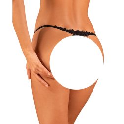 Obsessive Celia Noir nyitott alsó.