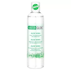   Water Glide Aloe Vera vízbázisú síkosító, érzékeny bőrre (300 ml)