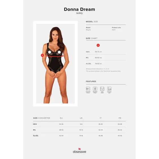 Obsessive Donna Dream alul niytott body