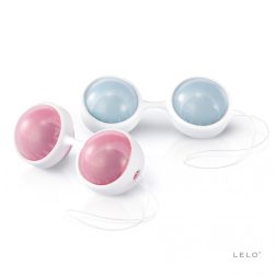   Lelo Luna Beads 2 x 2 darab prémium gésagolyó, belső ballasztgolyóval (normál)